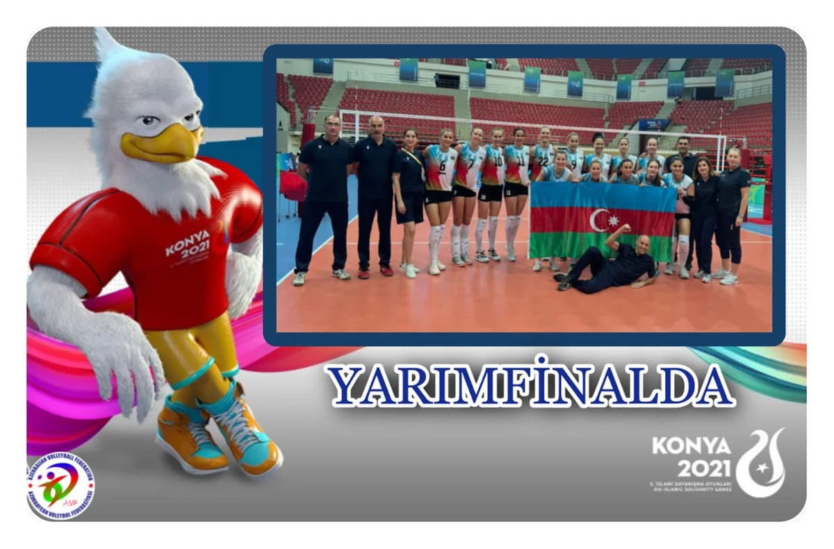İslamiada: Azərbaycanın qadın voleybol millisi yarımfinala vəsiqə qazanıb
