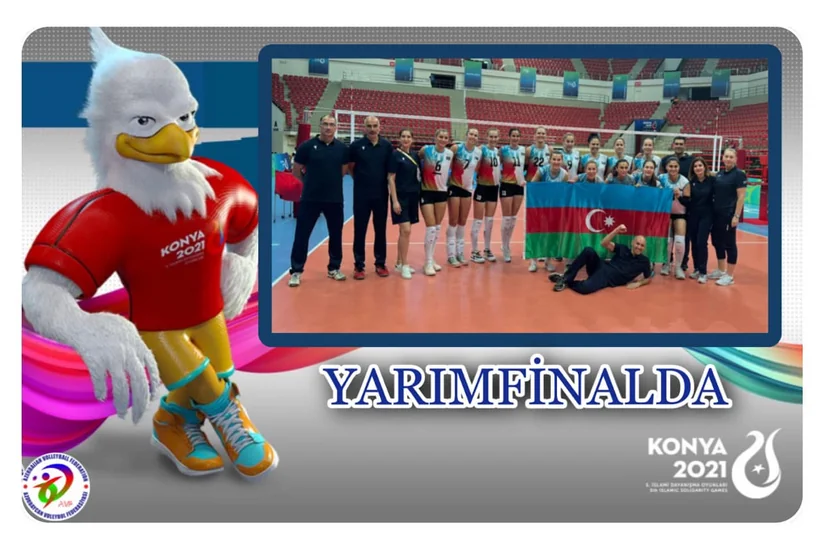İslamiada: Azərbaycanın qadın voleybol millisi yarımfinala vəsiqə qazanıb