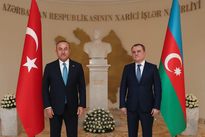 Azerbaijani foreign minister calls his Turkish counterpart
