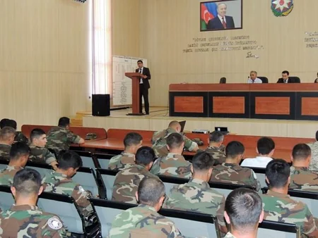Qubada N saylı hərbi hissədə “Dini radikalizmlə mübarizə yolları” mövzusunda tədbir keçirilib