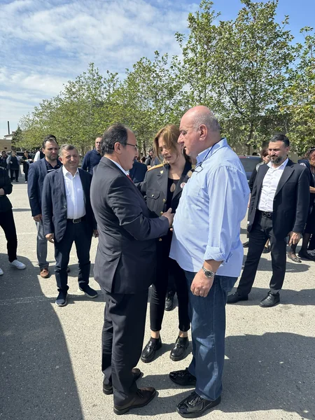 Türkiyə səfiri ermənilərin təxribatı nəticəsində həlak olan polis serjantının yas mərasimində iştirak edib