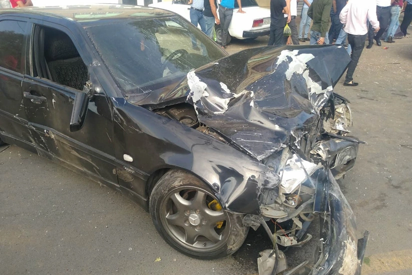 İmişlidə yol qəzası baş verib, xəsarət alan var - FOTO