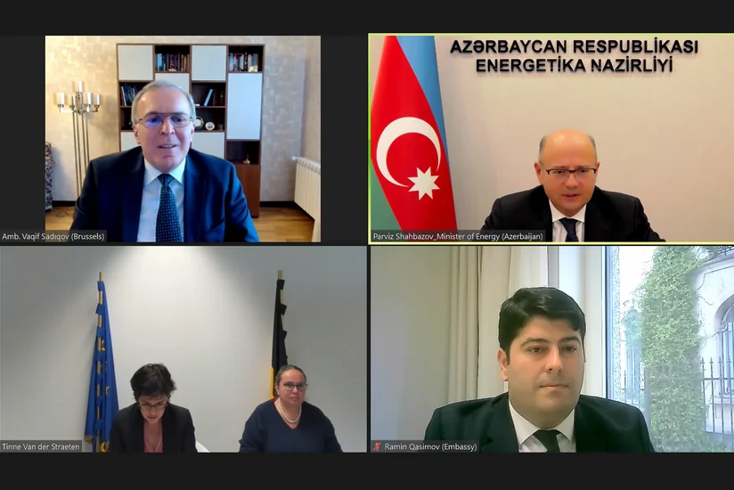 Azərbaycan və Belçika Xəzərin külək enerjisi potensialının Şərqi Avropaya ixracını müzakirə edib
