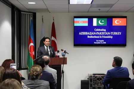 Azərbaycan, Pakistan və Türkiyə dostluğu Los-Ancelesdə qeyd olunub