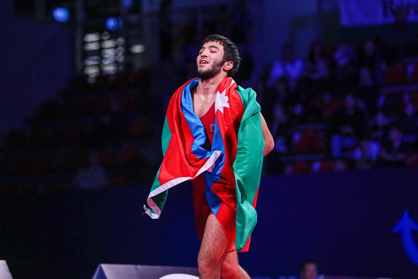 Azərbaycan güləşçisinin bürünc medal görüşündəki rəqibi bəlli olub