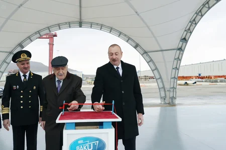 “Academician Khoshbakht Yusifzade” tanker commissioned. President Ilham Aliyev attends ceremony - UPDATED
