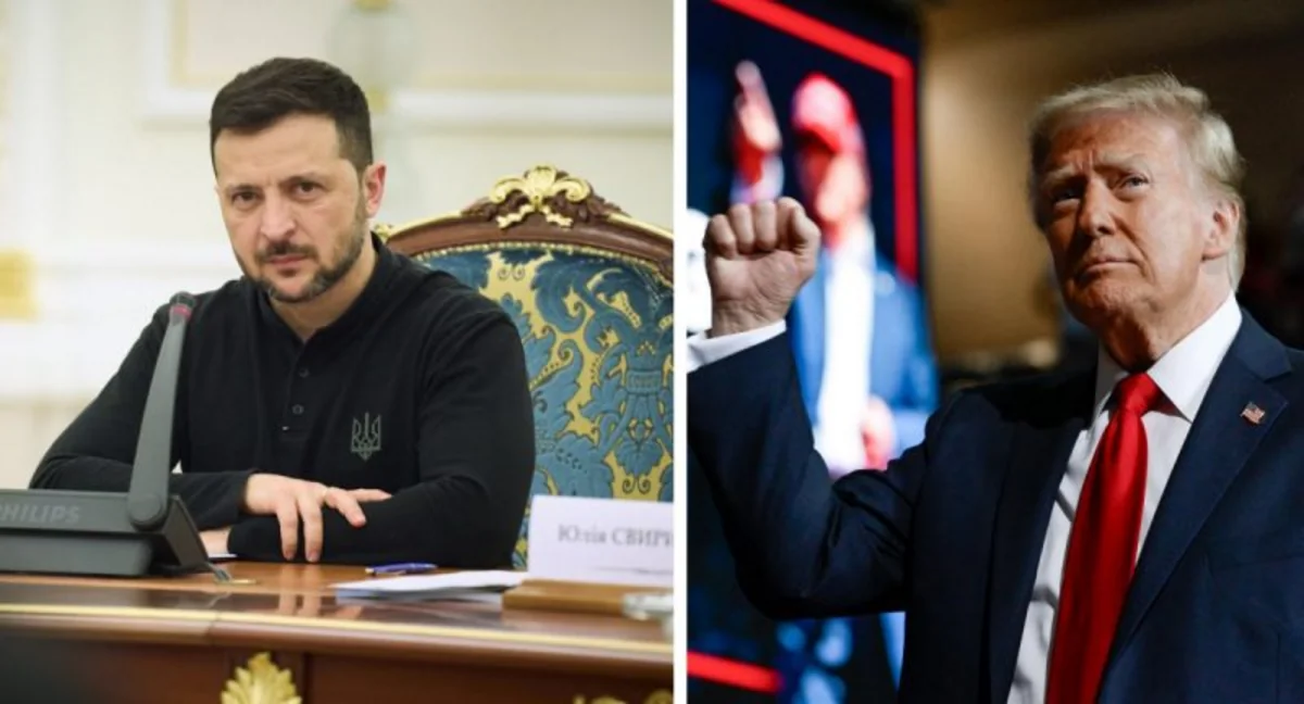 Zelenski Trampla çox yaxşı söhbət edib