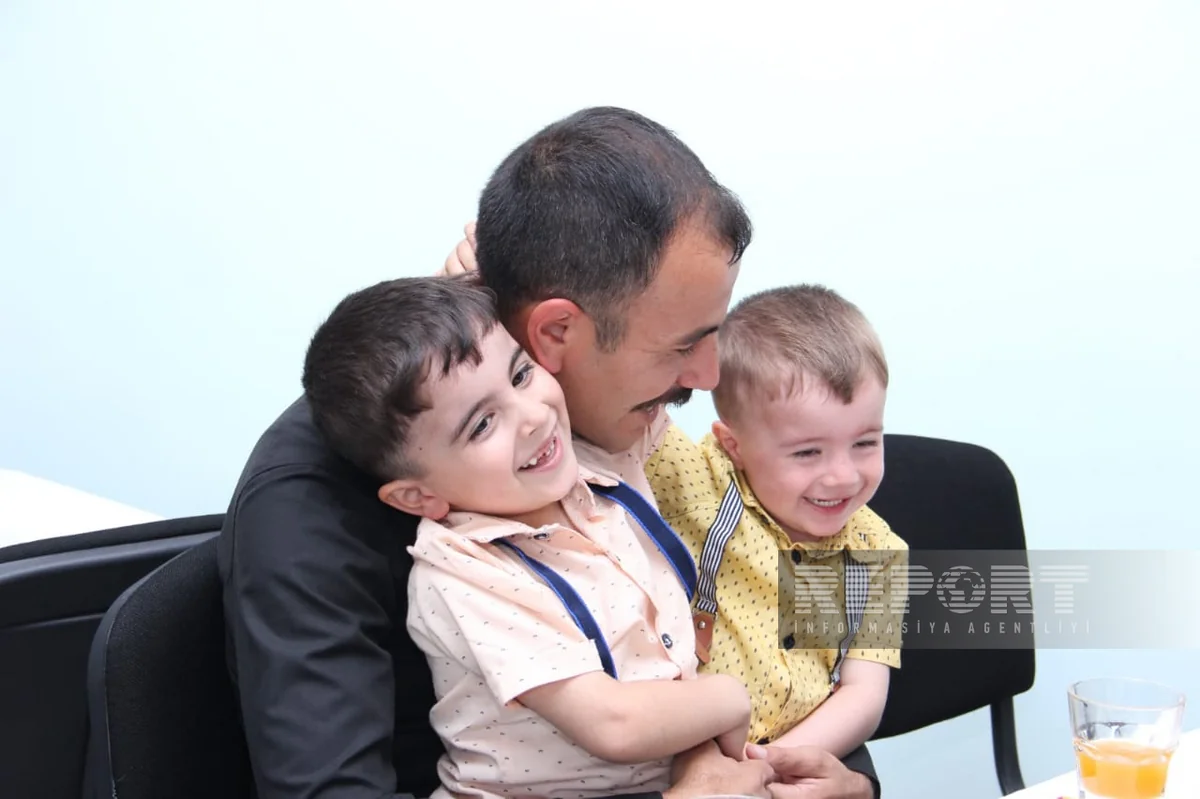 Naxçıvanda məhkum valideynlər uşaqları ilə görüşüb