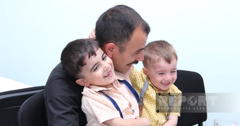 Naxçıvanda məhkum valideynlər uşaqları ilə görüşüb