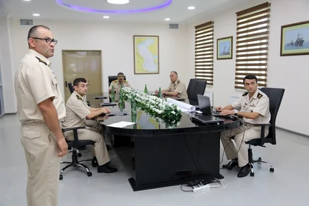 ​Azərbaycanın müdafiə naziri Hərbi Dəniz Qüvvələrinin döyüşə hazırlıq səviyyəsini yoxlayıb