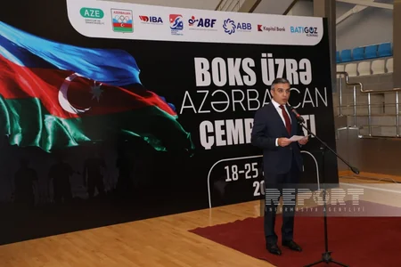Boks üzrə Azərbaycan çempionatının açılış mərasimi olub