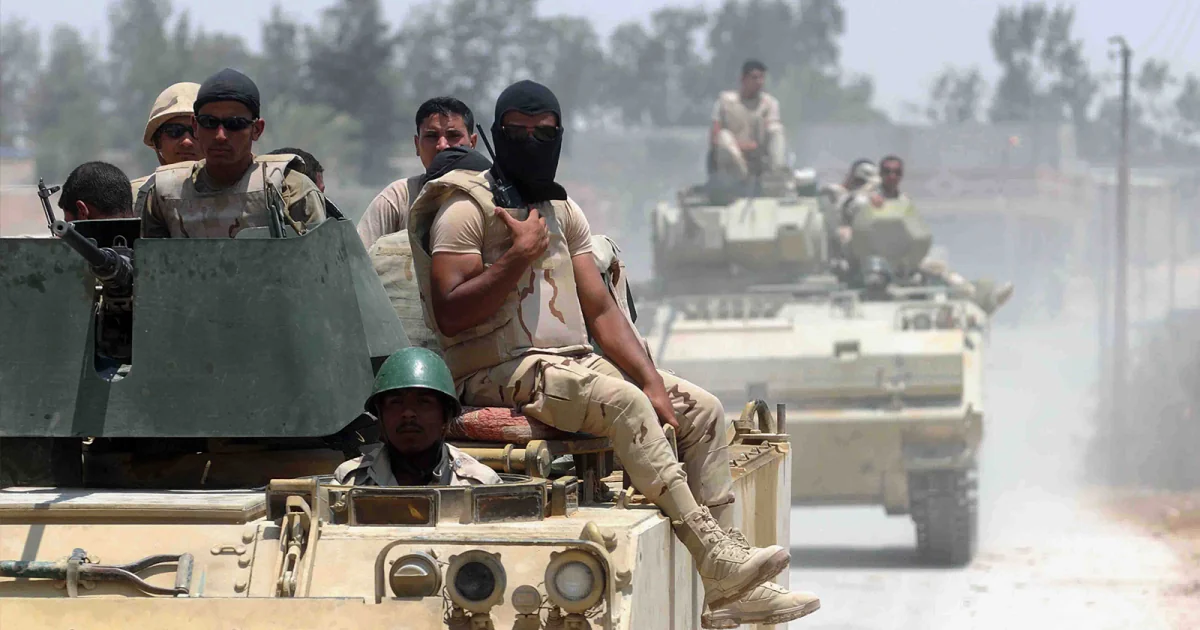 Misir ordusu Sinay yarımadasında 89 yaraqlını məhv edib