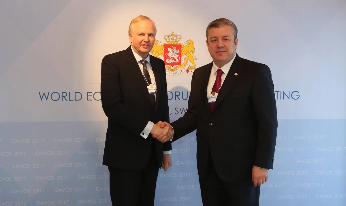 Georgian PM and BP CEO discuss South Caucasus oil and gas projects