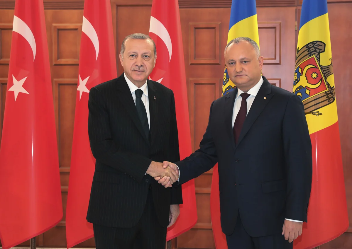Эрдоган и Додон обсудили сотрудничество