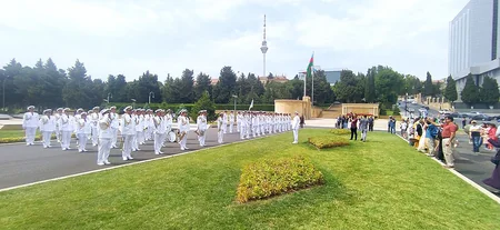Hərbçilərin yürüşləri təşkil olunub