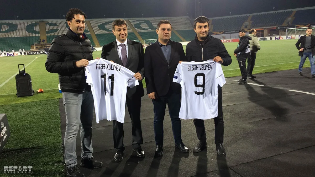 “Qarabağ” “Vorskla” ilə Ukraynada keçirəcəyi matçdan əvvəl məşqə çıxıb