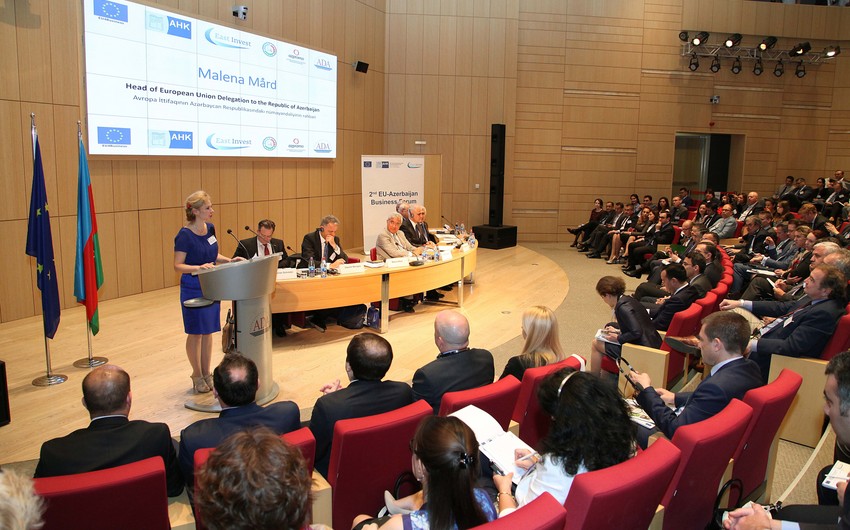 Baku plays host to the 2nd EU-Azerbaijan Business Forum