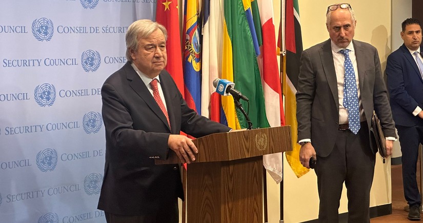 Guterres praises meeting of Azerbaijani, Armenian leaders