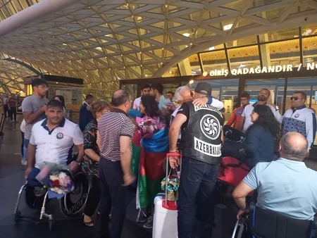 Dünya çempionatında uğurlu çıxış etmiş Azərbaycan para-atletləri Vətənə qayıdıblar
