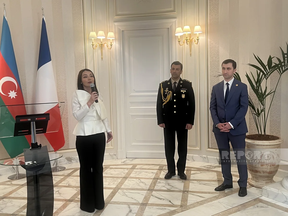 Parisdə Azərbaycan Silahlı Qüvvələrinin 105 illik yubileyi qeyd edilib