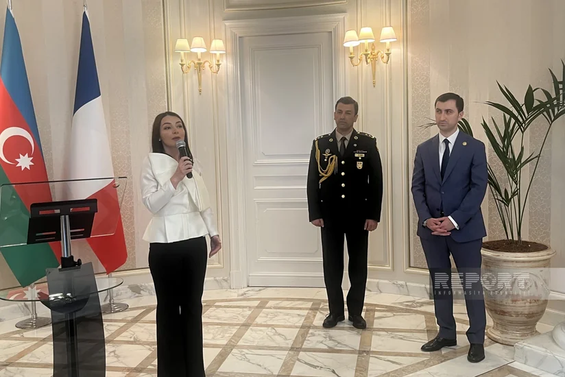 Parisdə Azərbaycan Silahlı Qüvvələrinin 105 illik yubileyi qeyd edilib