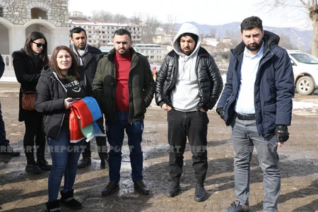 Qarabağın incisi Şuşaya növbəti səfərdən - FOTOREPORTAJ