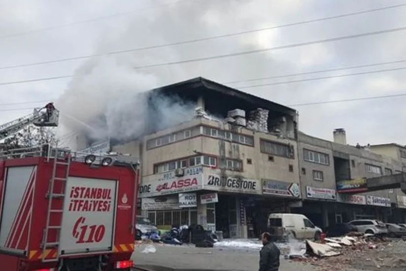 İstanbulda güclü partlayış olub, yaralananlar var