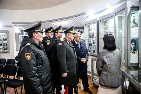 Zakir Hasanov visits Ata-Beyit National Historical and Memorial Complex in Bishkek