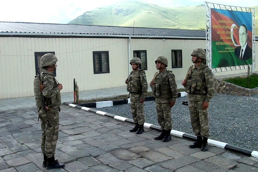 Service and combat activities in liberated territories organized at high level