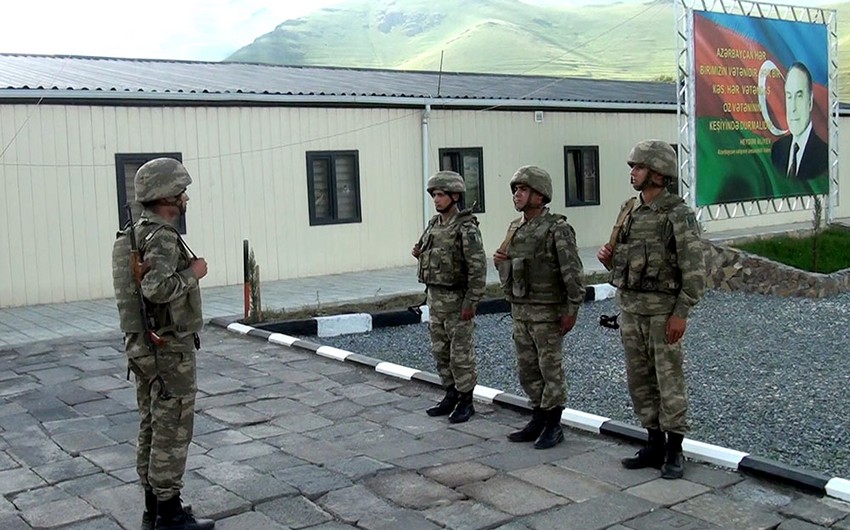 MN: Azad edilmiş ərazilərdə xidməti-döyüş fəaliyyəti yüksək səviyyədə təşkil olunur