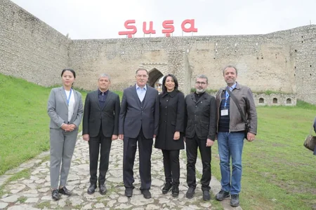 TÜRKPA-ya üzv dövlətlərin ombudsmanları Şuşaya səfər edib