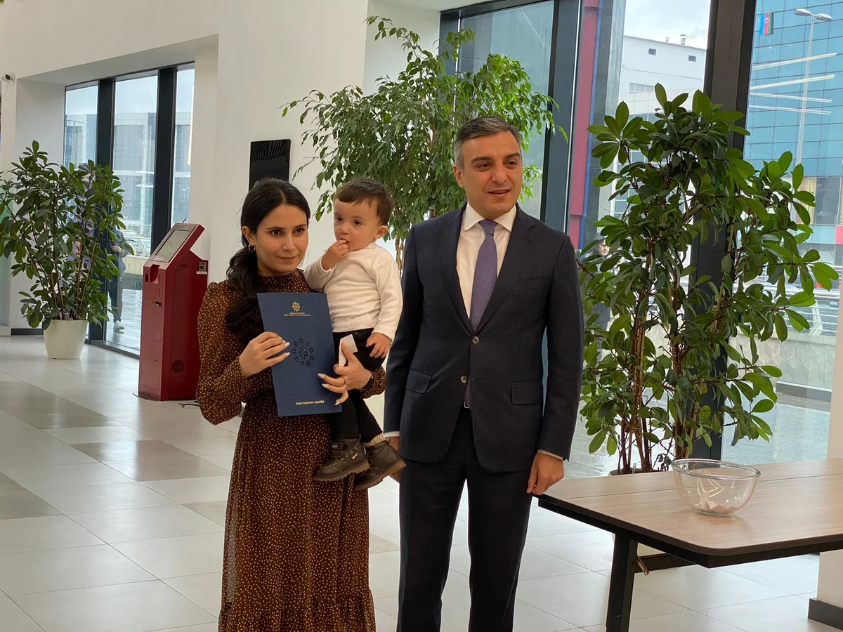 Şəhid ailələri və müharibə əlillərinə daha 50 mənzil təqdim edilib