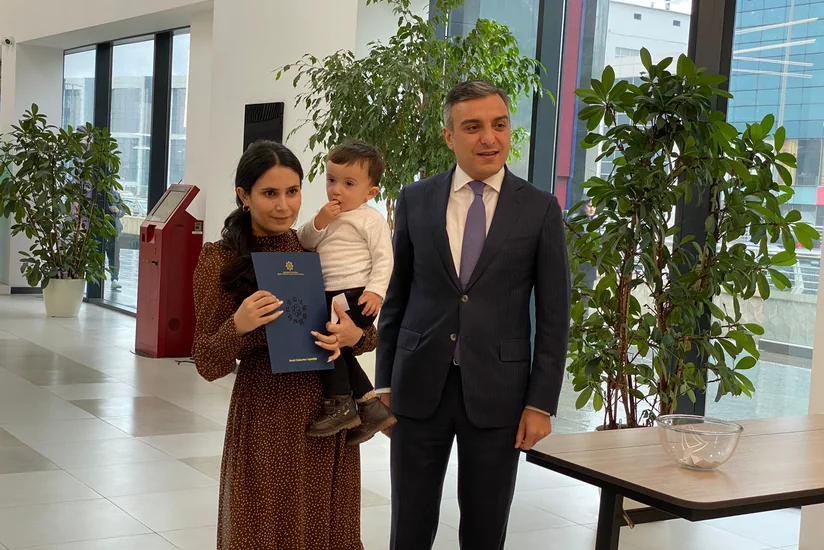 Şəhid ailələri və müharibə əlillərinə daha 50 mənzil təqdim edilib