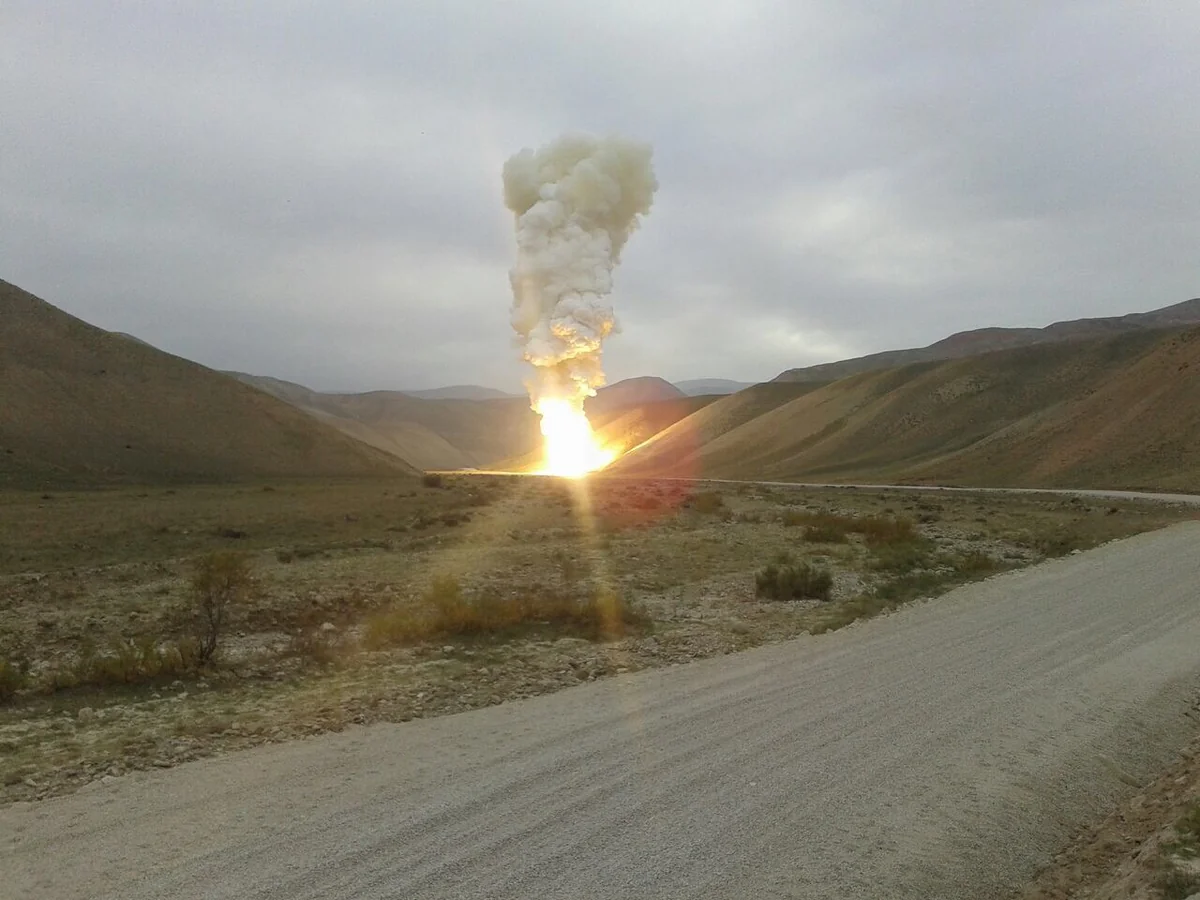 Giləzi qəsəbəsində 554 ədəd partlamamış hərbi sursat tapılıb