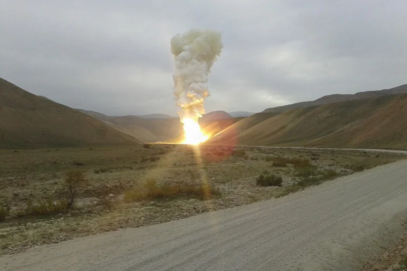 Giləzi qəsəbəsində 554 ədəd partlamamış hərbi sursat tapılıb