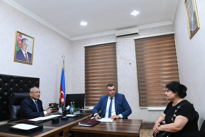Qaçqınkom sədri vətəndaş qəbulu keçirib