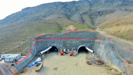 Tunnel construction starts on Horadiz-Jabrayil-Zangilan-Agband highway