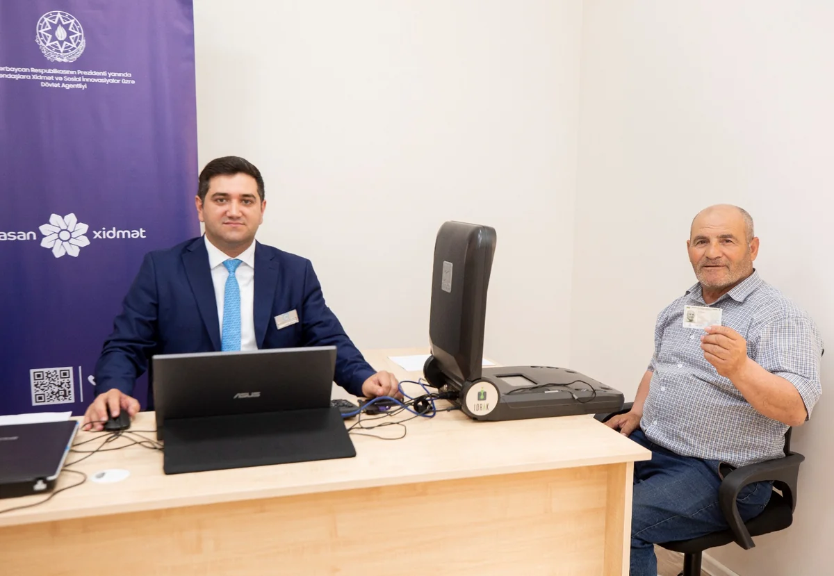Səyyar ASAN işğaldan azad olunmuş Talışda ilk dəfə vətəndaşlara xidmət göstərib