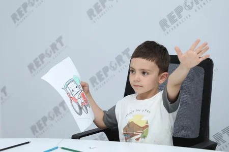 Festive atmosphere at Report News Agency on Children's Day