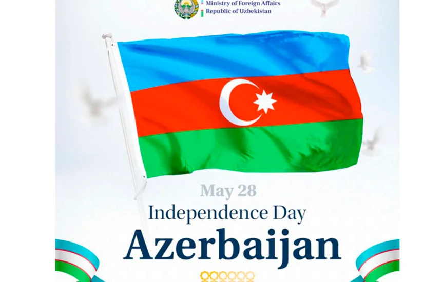 Uzbekistan's Foreign Ministry congratulates Azerbaijani people on Independence Day