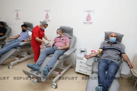 Aşura ilə əlaqədar qanvermə aksiyası keçirilir