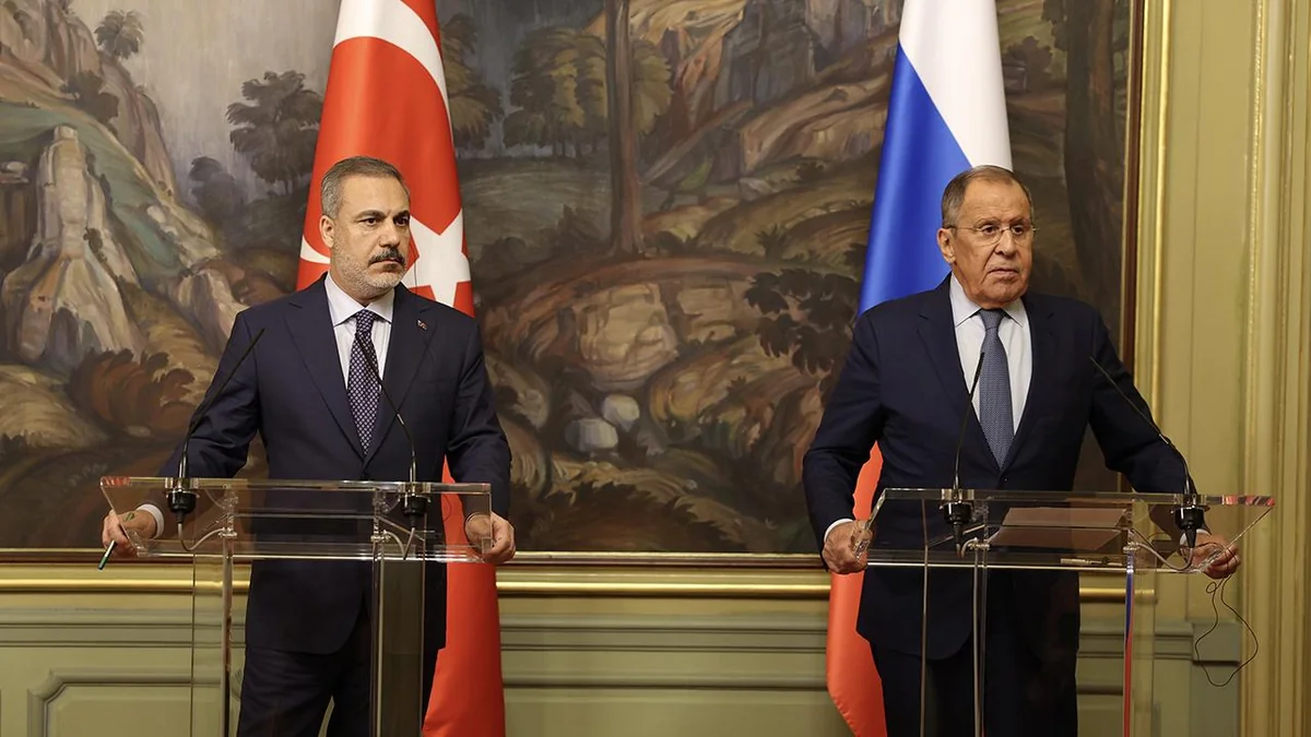 Turkish, Russian FMs discuss Syria