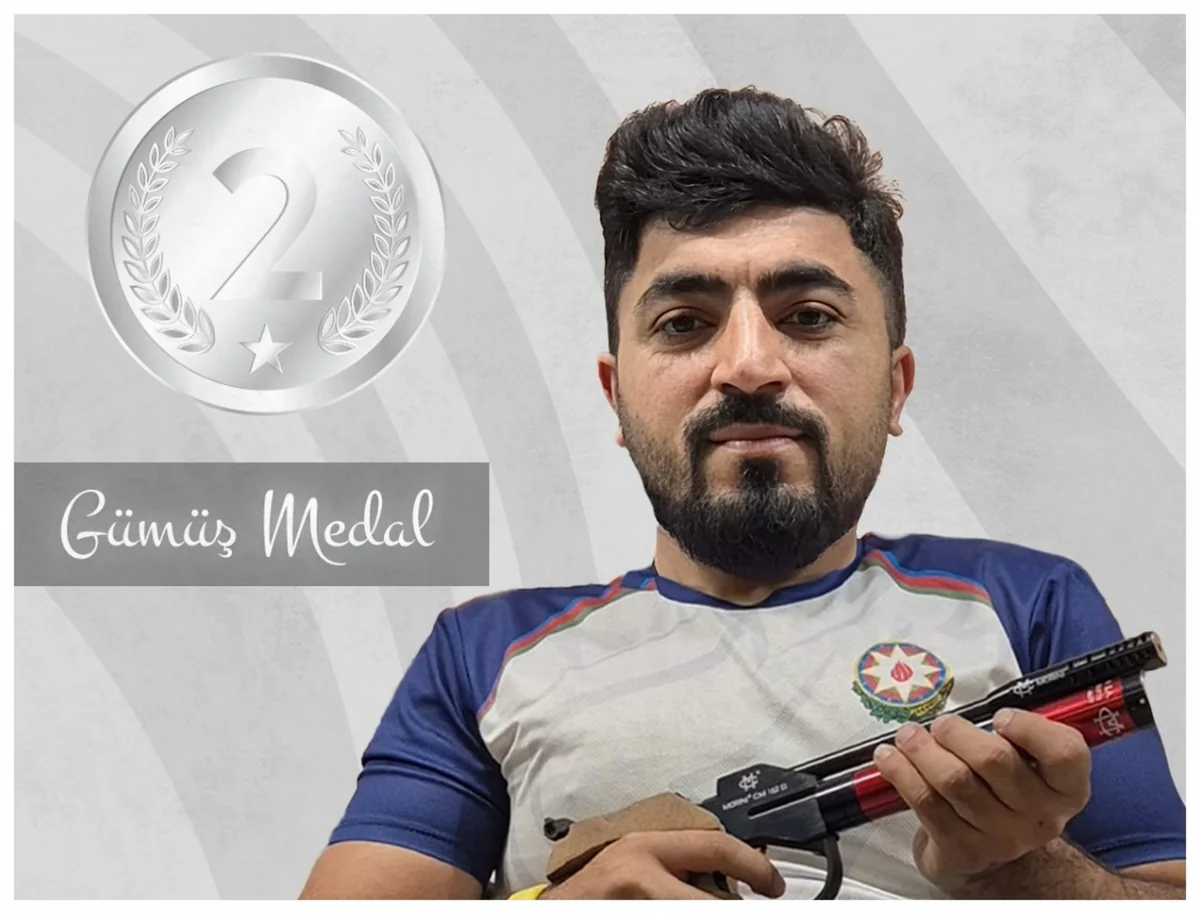 Azərbaycanın paragüllə atıcısı Serbiyada gümüş medal qazanıb