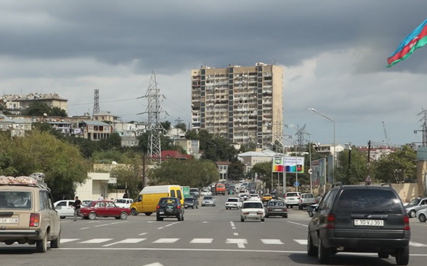 Traffic is open on Baku roads