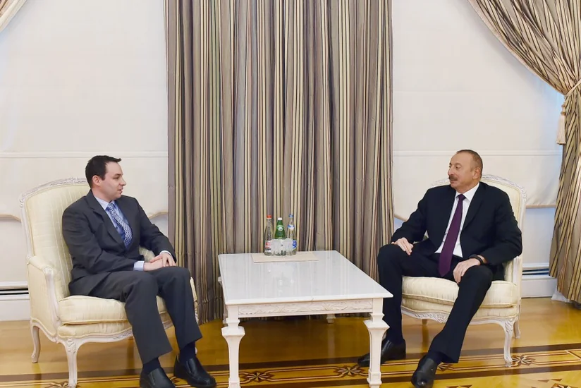 President Ilham Aliyev receives Speaker of House of Representatives of US State of Arizona