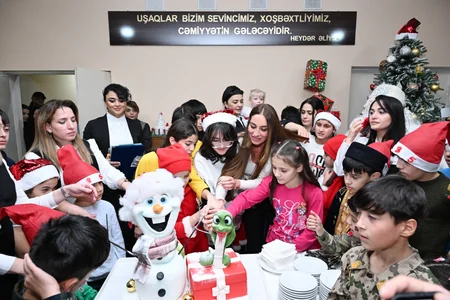 Head of Baku Media Center Arzu Aliyeva visits Social Service Orphanage No. 2
