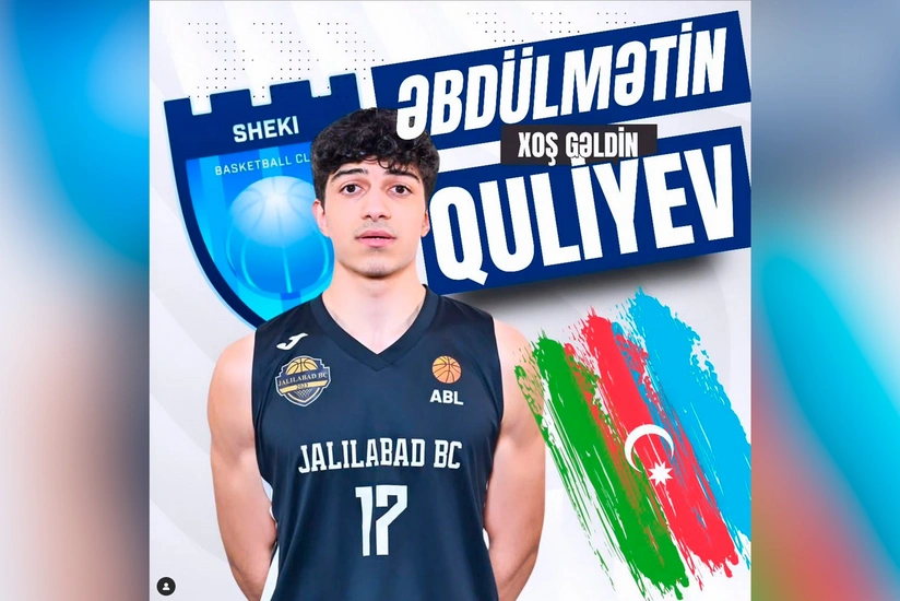 Şəki basketbol klubu heyətini yeni oyunçu ilə gücləndirib