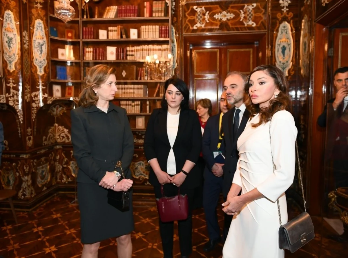 First lady Mehriban Aliyeva viewed Quirinale Palace in Rome