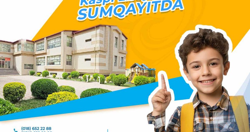 Kaspi Liseyi Sumqayıtda fəaliyyətə başlayır!