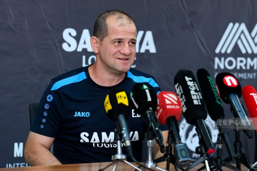 Elmar Baxşıyev: Arislə oyunda şanslı tərəf biz olduq